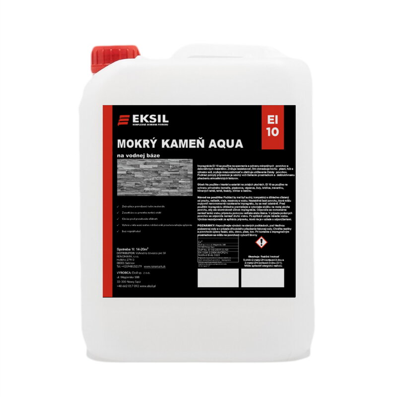 Eksil - EI 10 - MOKRÝ KAMEŇ AQUA na vodnej báze 2L